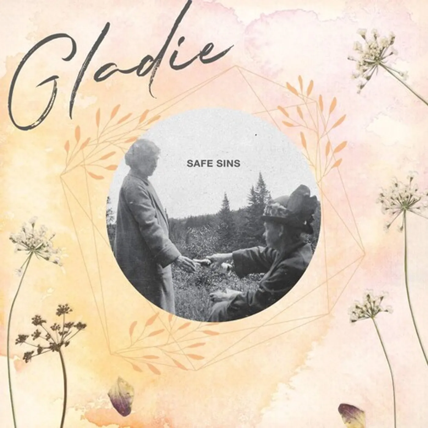 Gladie SAFE SINS (PINK) Vinyl Record