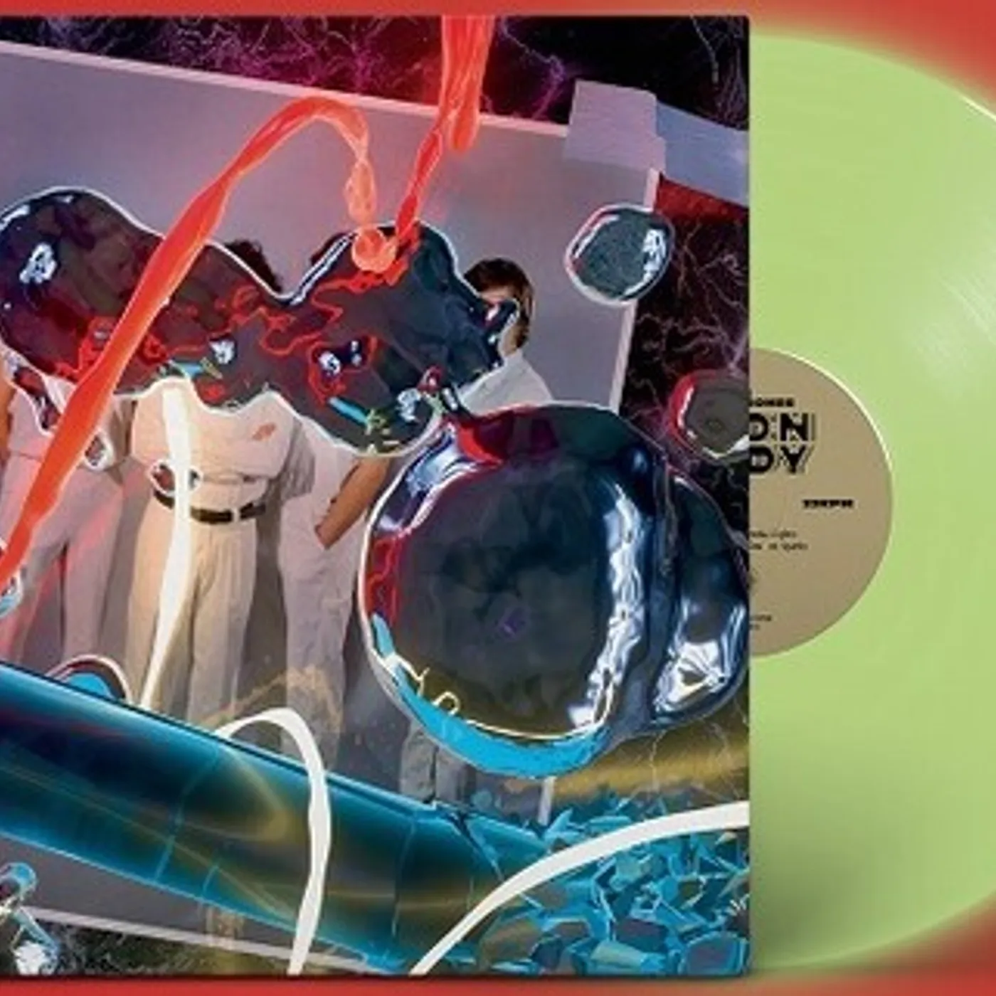 The Zephyr Bones Neon Body Vinyl Record