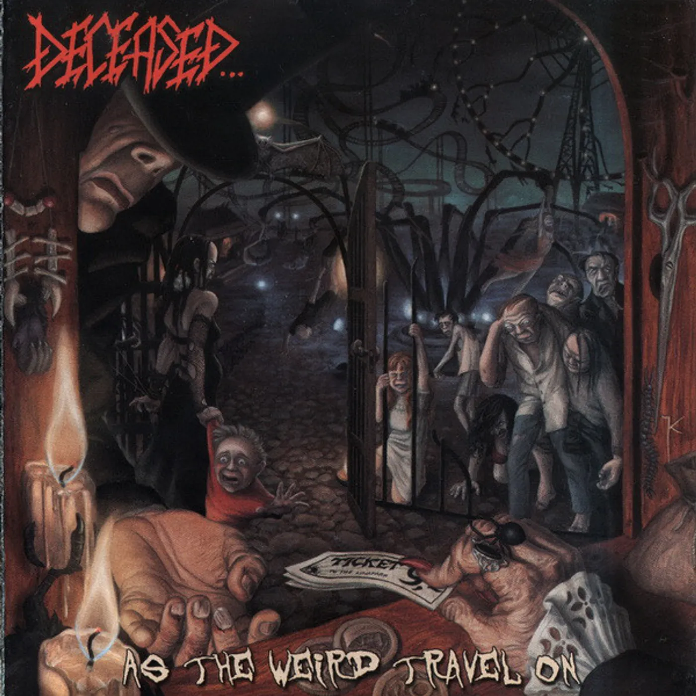 Deceased… As The Weird Travel On Vinyl Record