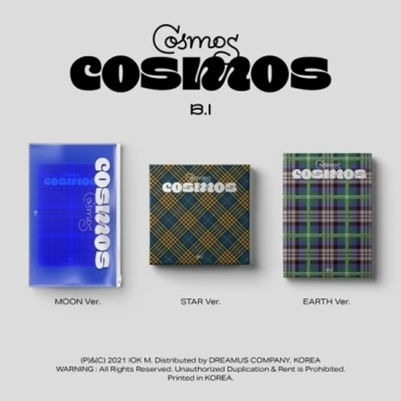 B.I COSMOS (RANDOM COVER) CD