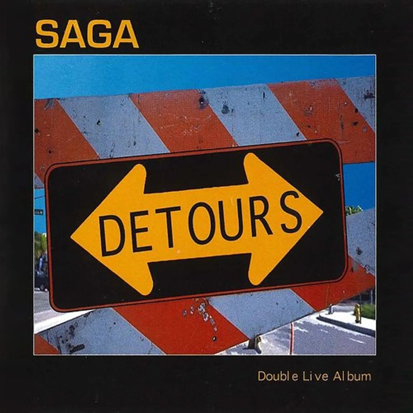 Saga DETOURS (LIVE) Vinyl Record
