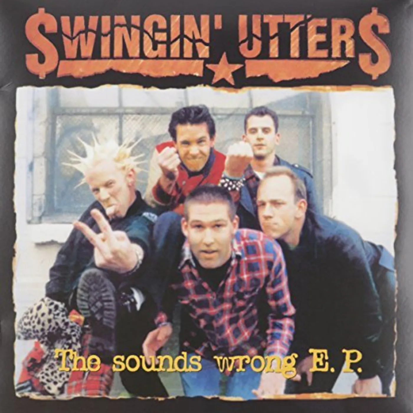 Swingin' Utters SOUNDS WRONG Vinyl Record