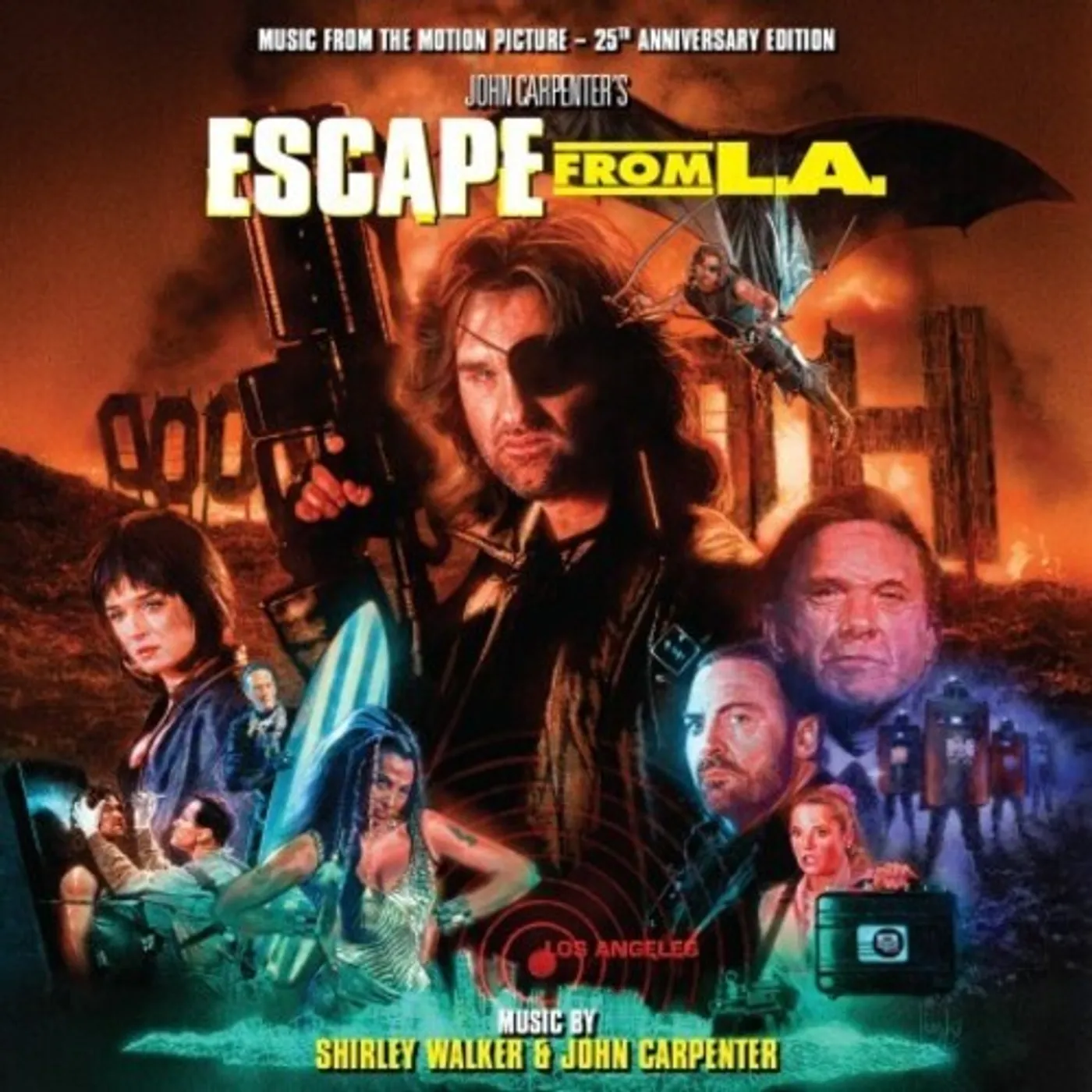 John Carpenter ESCAPE FROM L.A.: 25TH ANNIVERSARY / Original Soundtrack CD