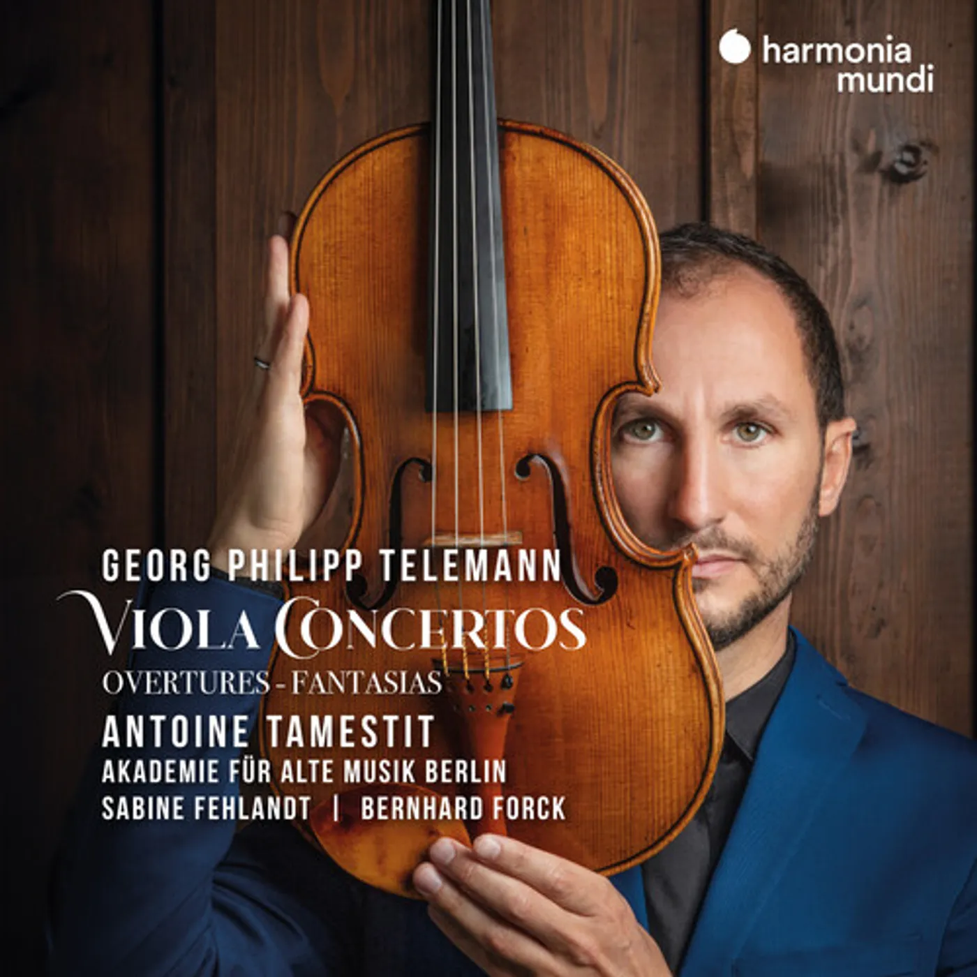 Antoine Tamestit TELEMANN: VIOLA CONCERTOS OVERTURES & FANTASIAS CD