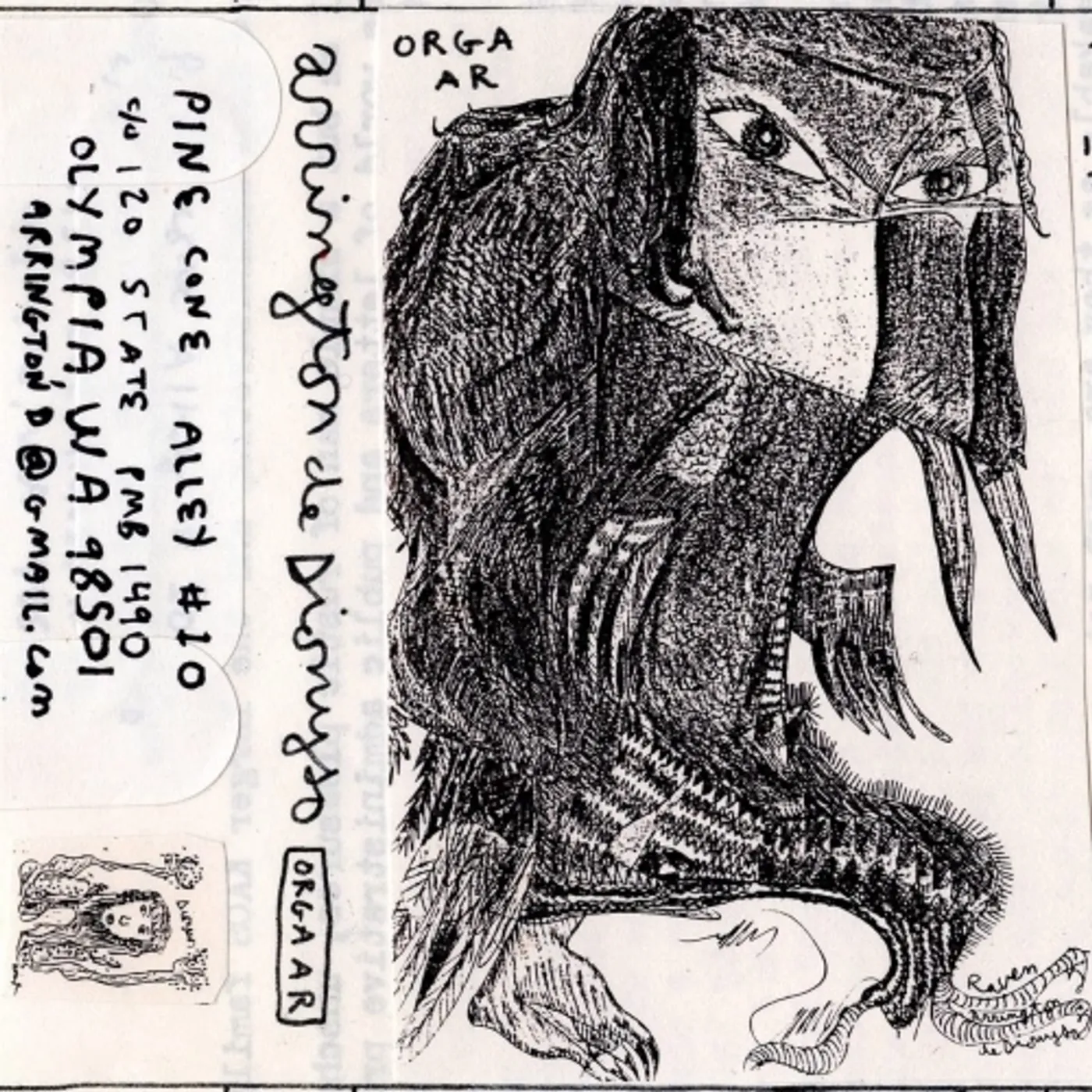 Arrington de Dionyso ORGA AR Vinyl Record