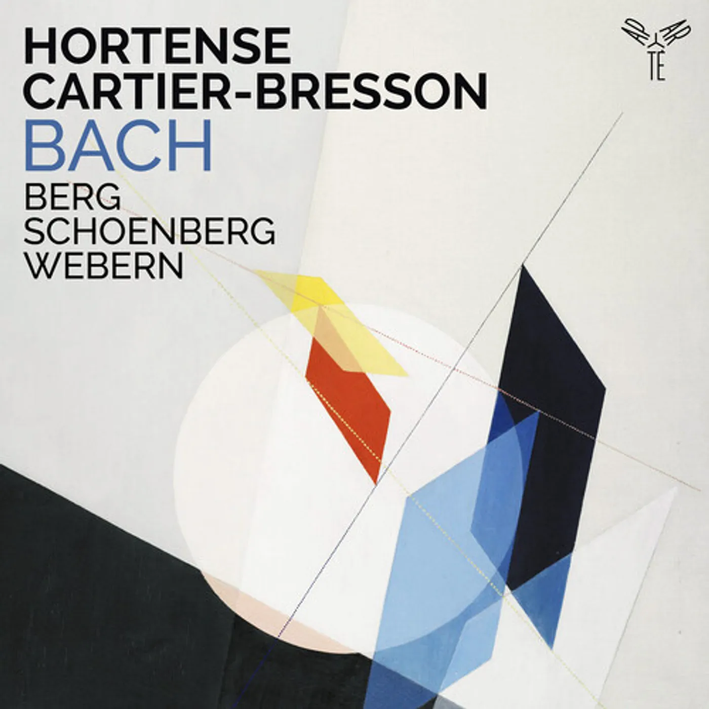 Hortense Cartier-Bresson BACH BERG SCHOENBERG WEBERN CD