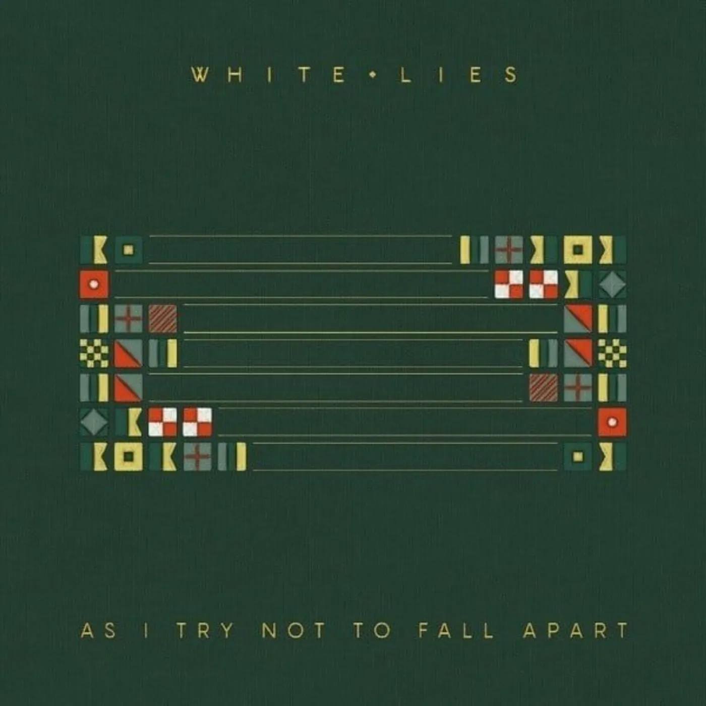 White Lies As I Try Not To Fall Apart Vinyl Record