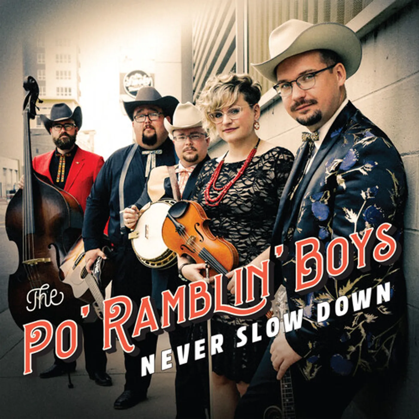 The Po' Ramblin' Boys NEVER SLOW DOWN CD