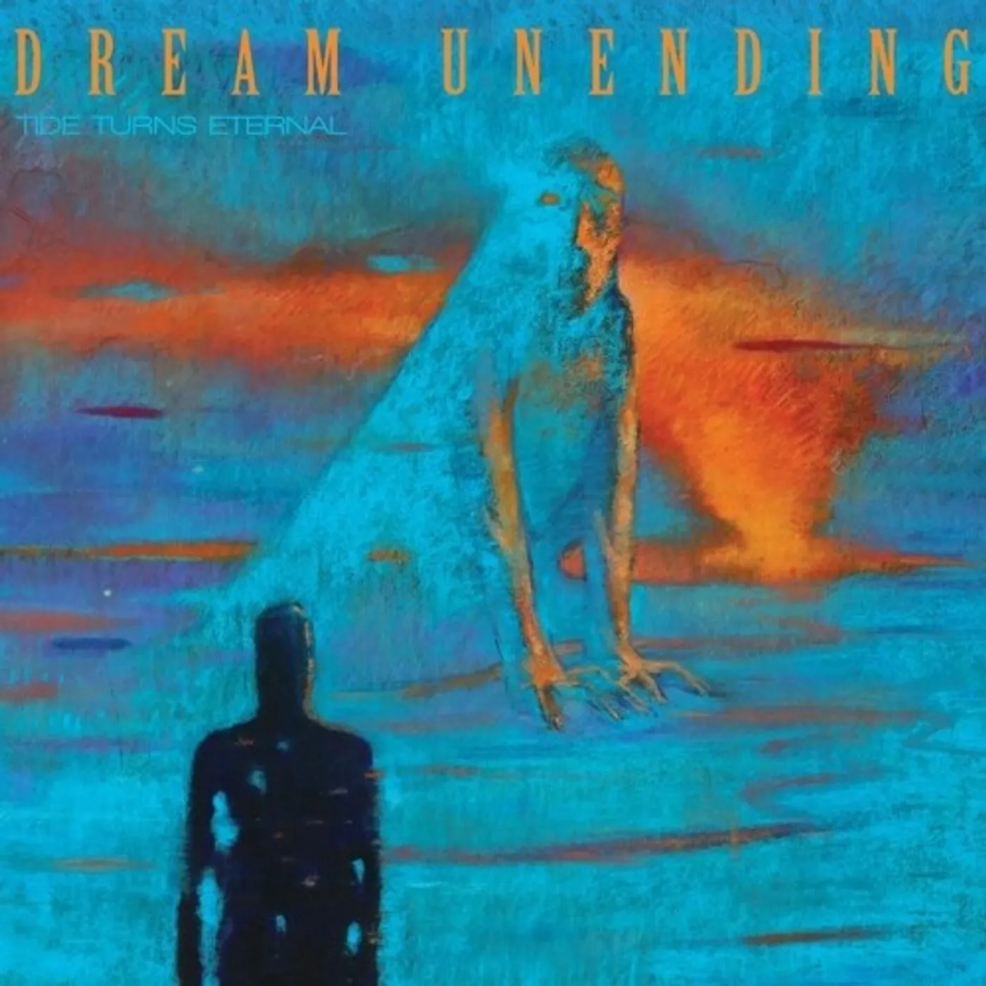 Dream Unending TIDE TURNS ETERNAL (NEON PINK NEON ORANGE) Vinyl Record