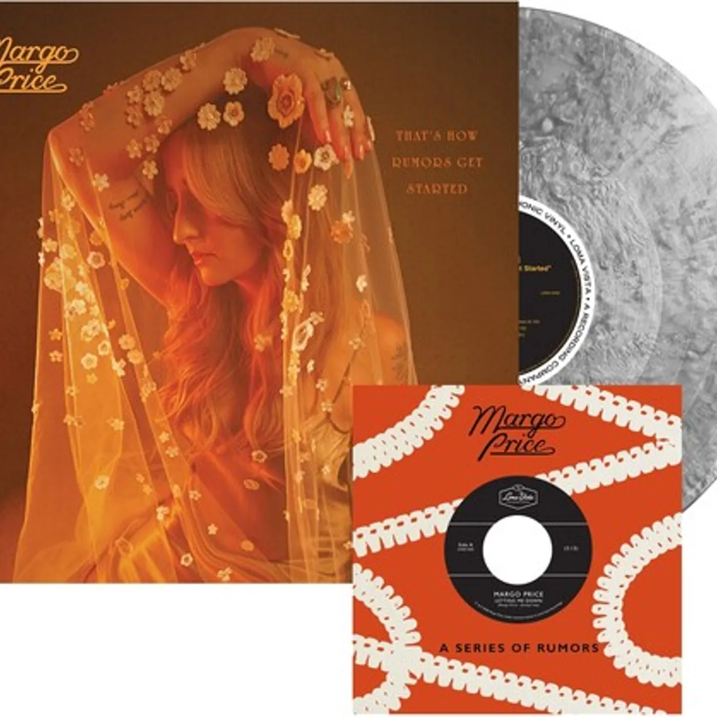 Margo Price That's How Rumors Get Started (Silver LP + 7" Single) (Vinyl)