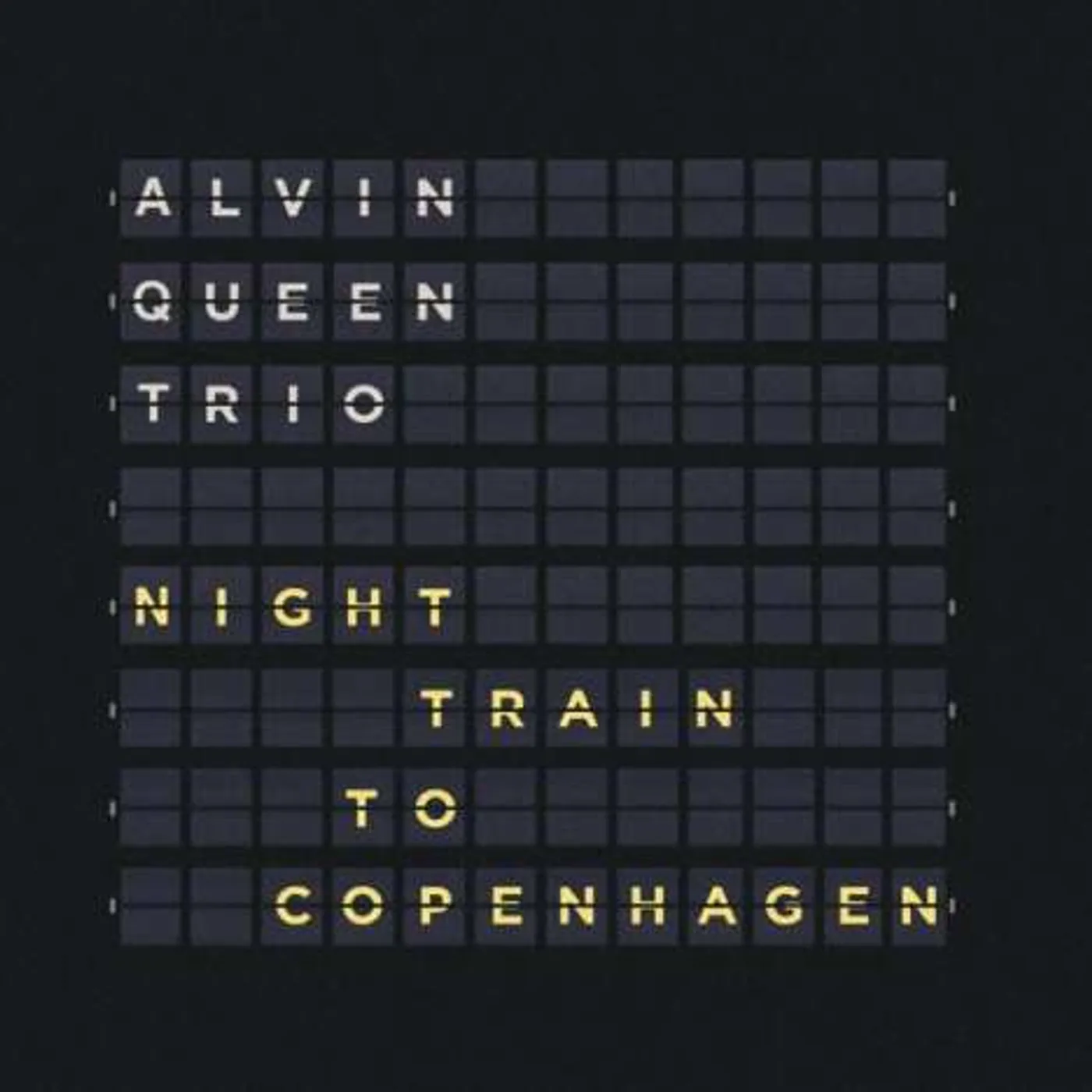 Alvin Queen NIGHT TRAIN TO COPENHAGEN Vinyl Record