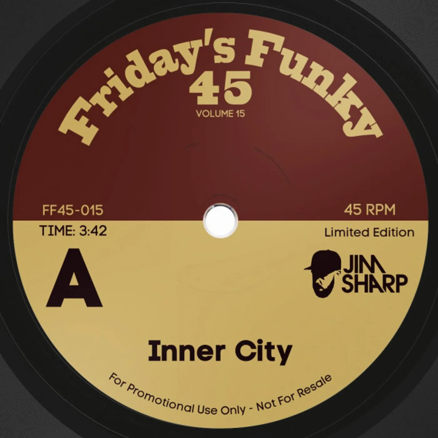 Jim Sharp INNER CITY Vinyl Record