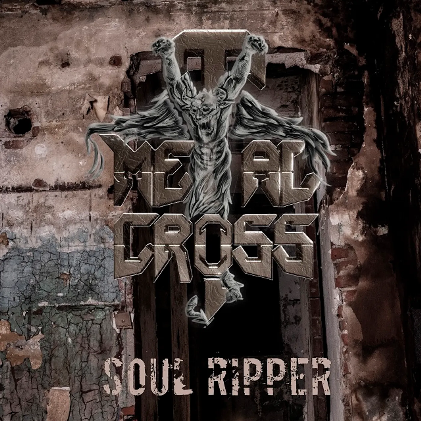 Metal Cross SOUL RIPPER (ORANGE & BLACK VINYL) Vinyl Record
