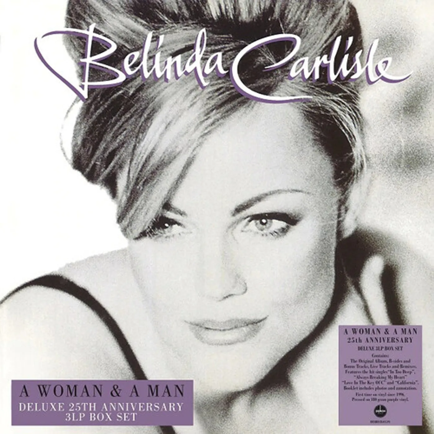 Belinda Carlisle WOMAN & A MAN: 25TH ANNIVERSARY Vinyl Record