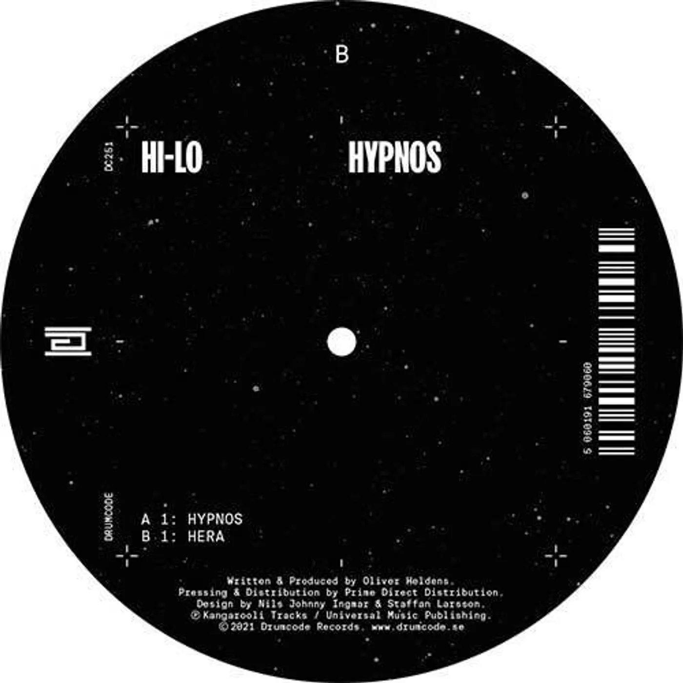 HI-LO Hypnos Vinyl Record