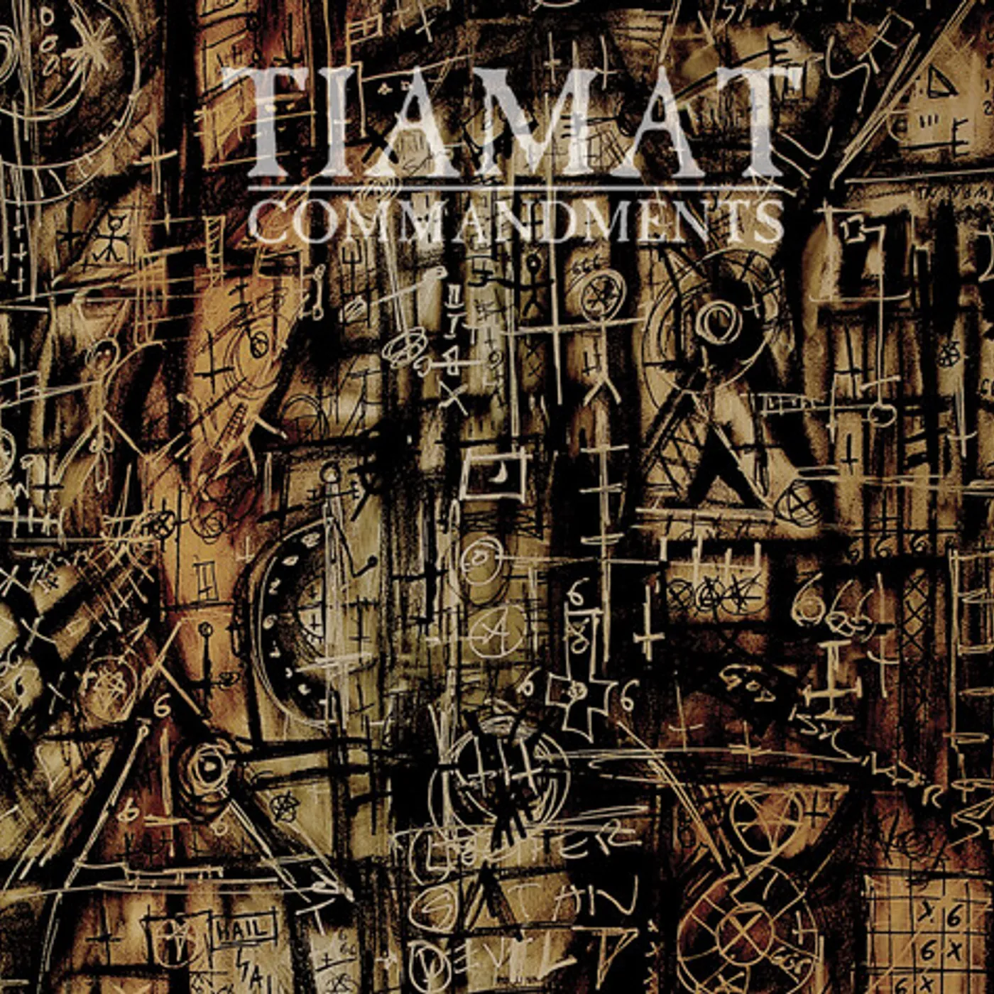 Tiamat COMMANDMENTS: AN ANTHOLOGY Vinyl Record