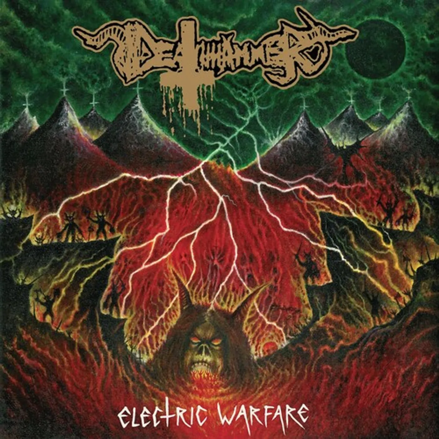 Deathhammer ELECTRIC WARFARE CD