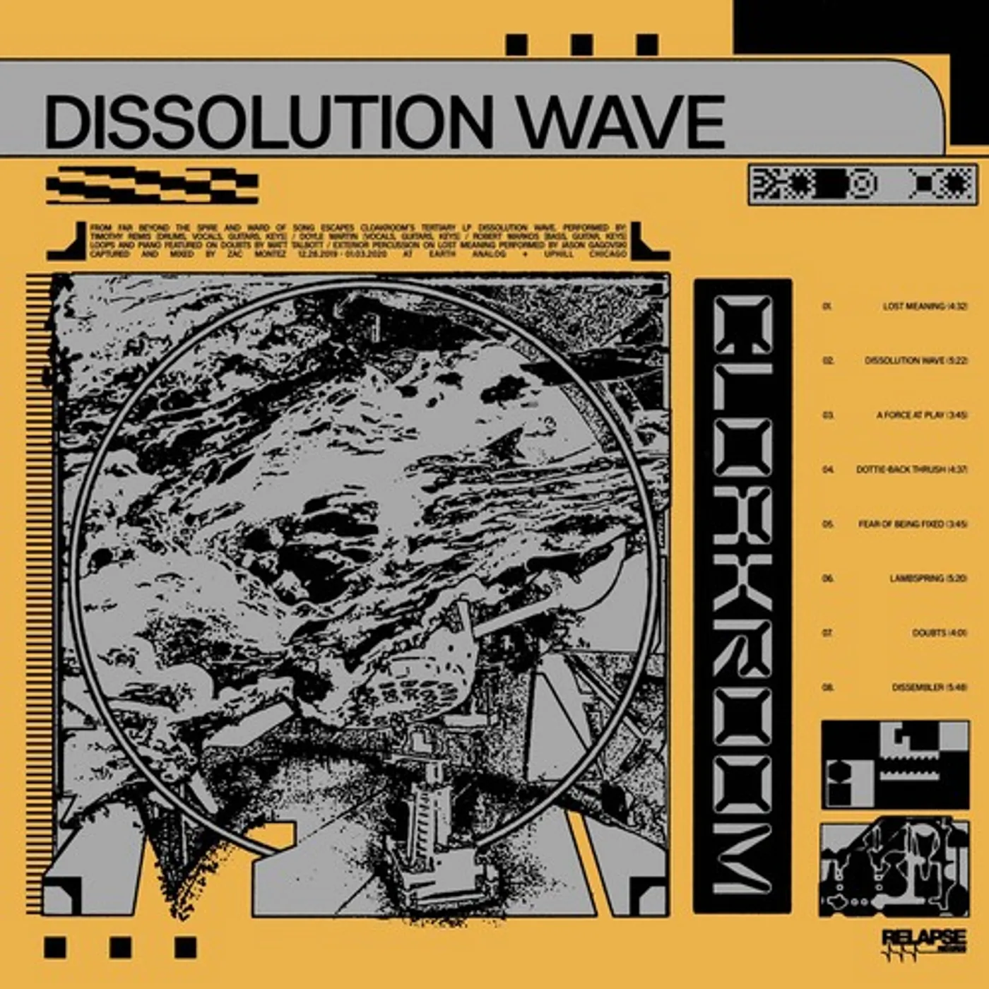 Cloakroom Dissolution Wave Vinyl Record