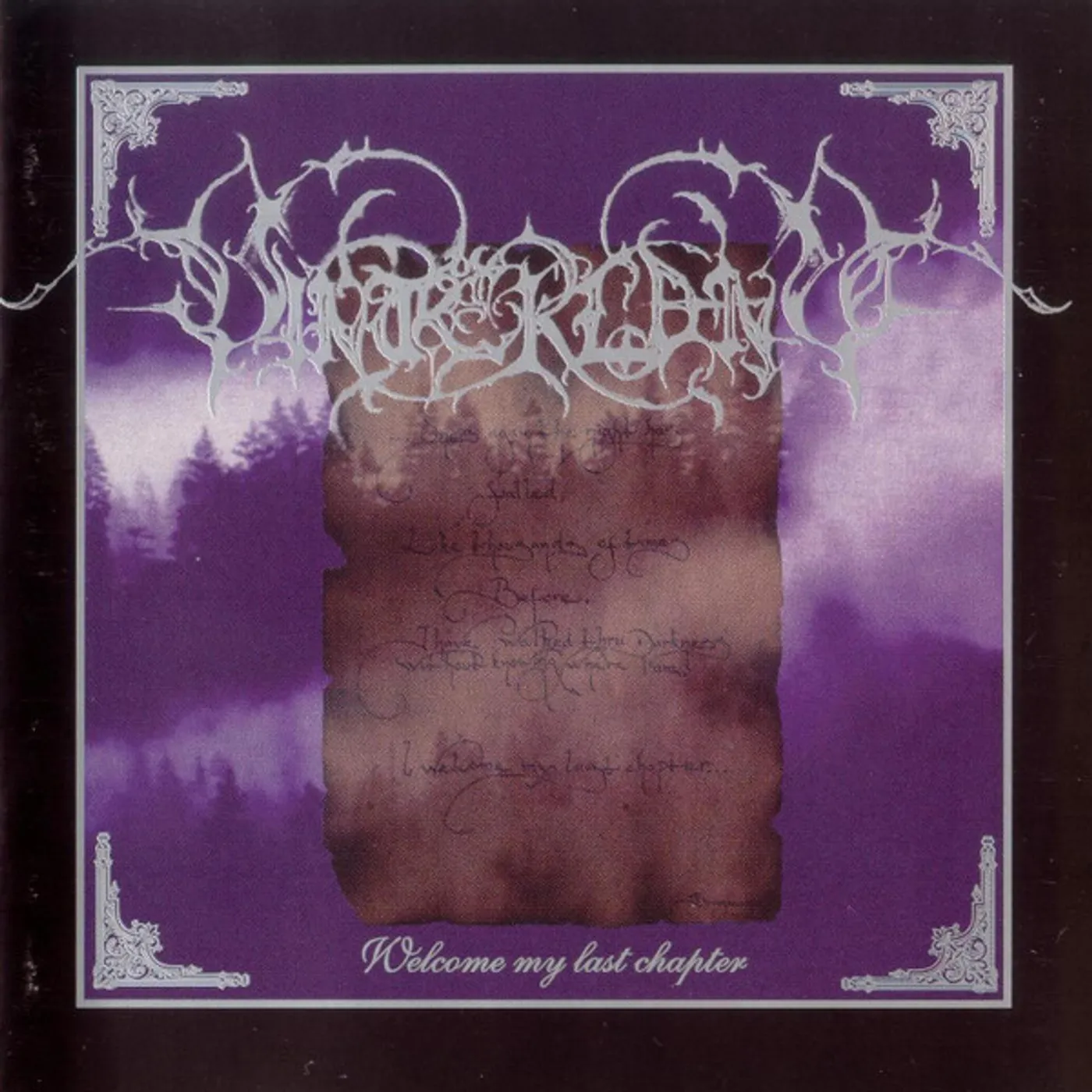 Vinterland Welcome My Last Chapter Vinyl Record