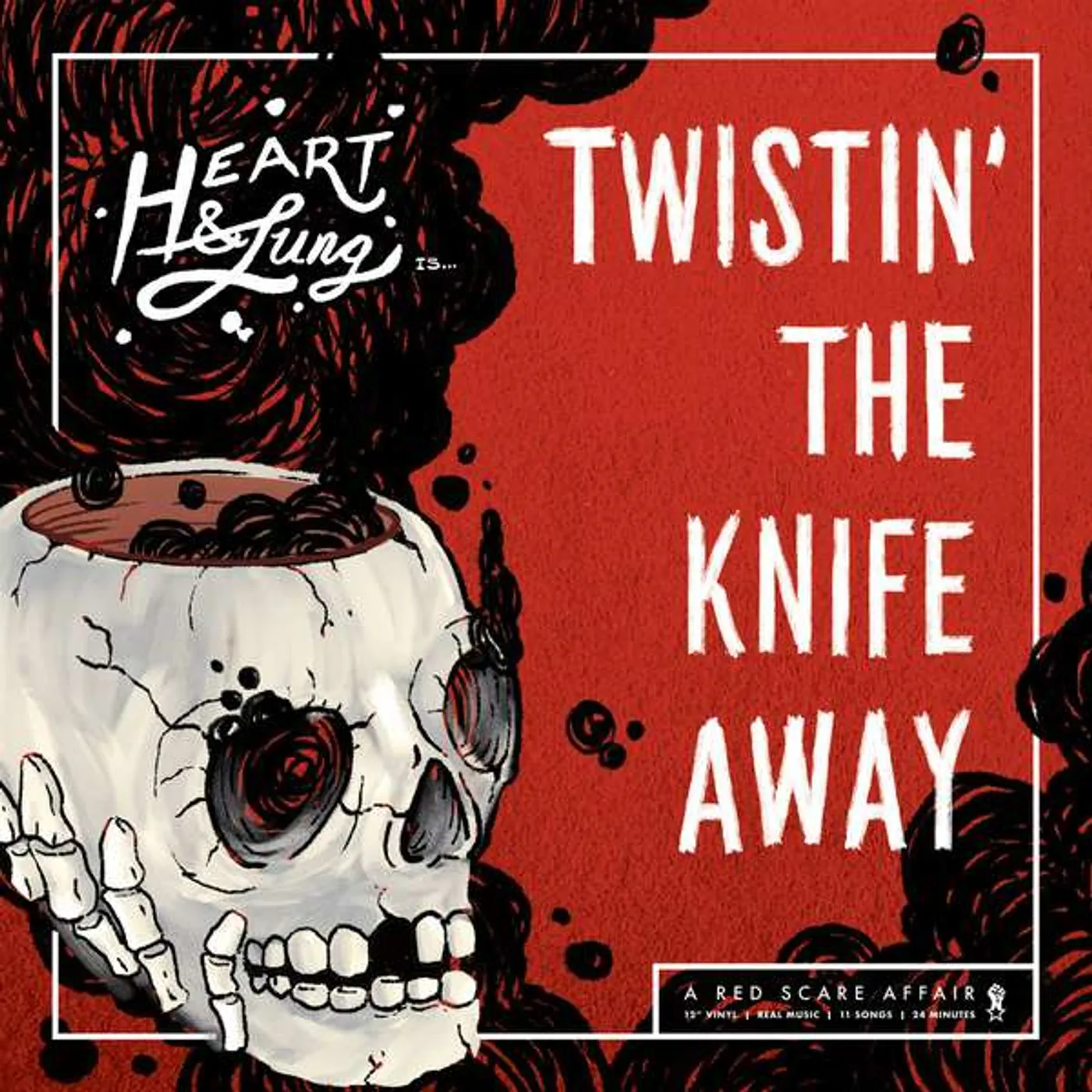 Heart & Lung Twistin' The Knife Away Vinyl Record