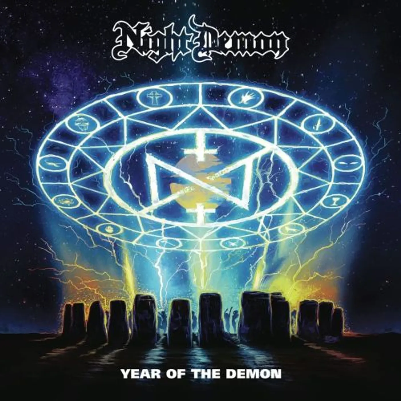 Night Demon Year Of The Demon Vinyl Record