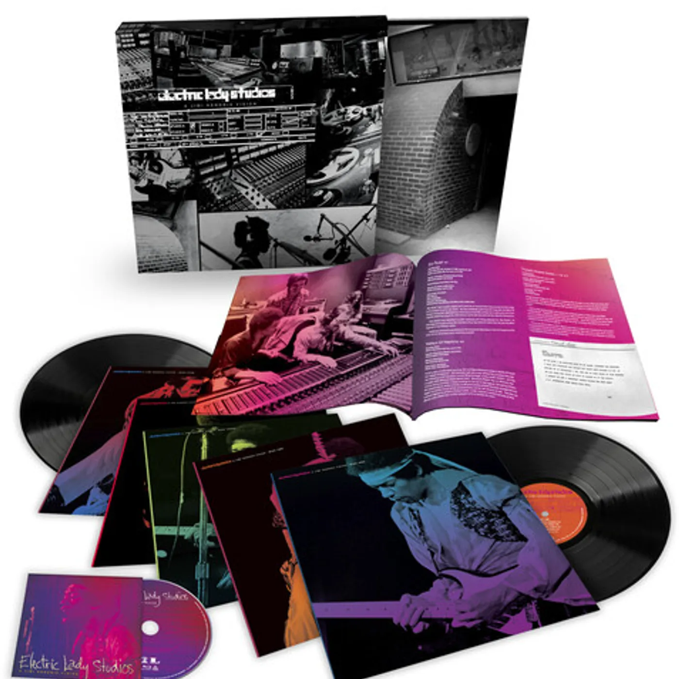 Electric Lady Studios: A Jimi Hendrix Vision (Oversize Item Split, With Blu-ray, 6Discs Boxed Set) Vinyl Record
