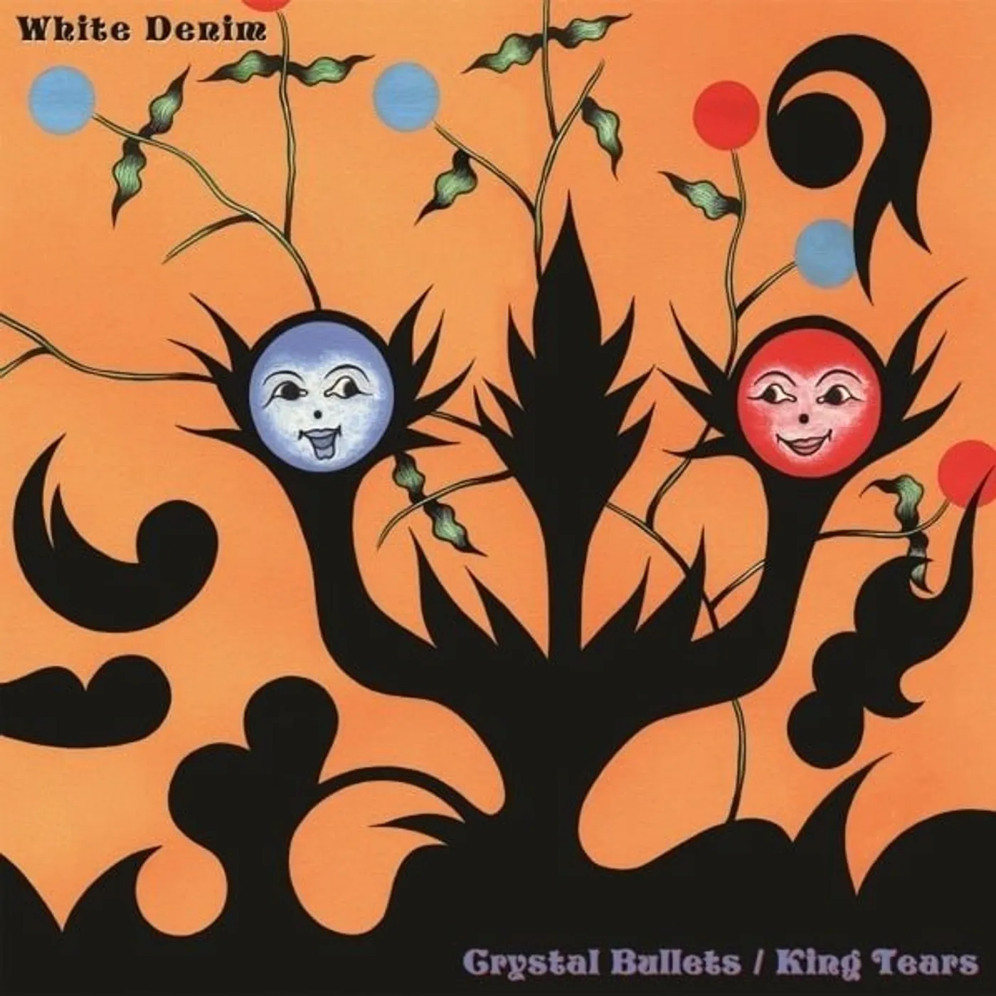 White Denim CRYSTAL BULLETS / KING TEARS Vinyl Record