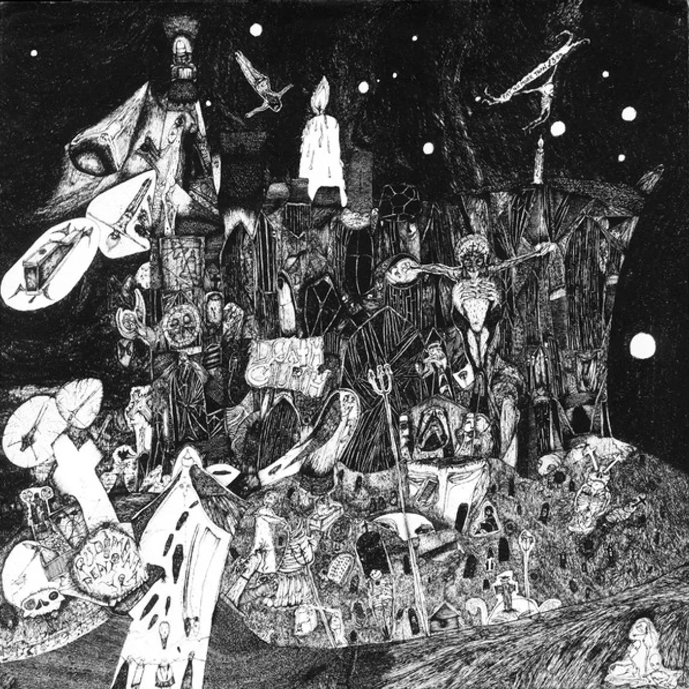 Rudimentary Peni Death Church Vinyl Record