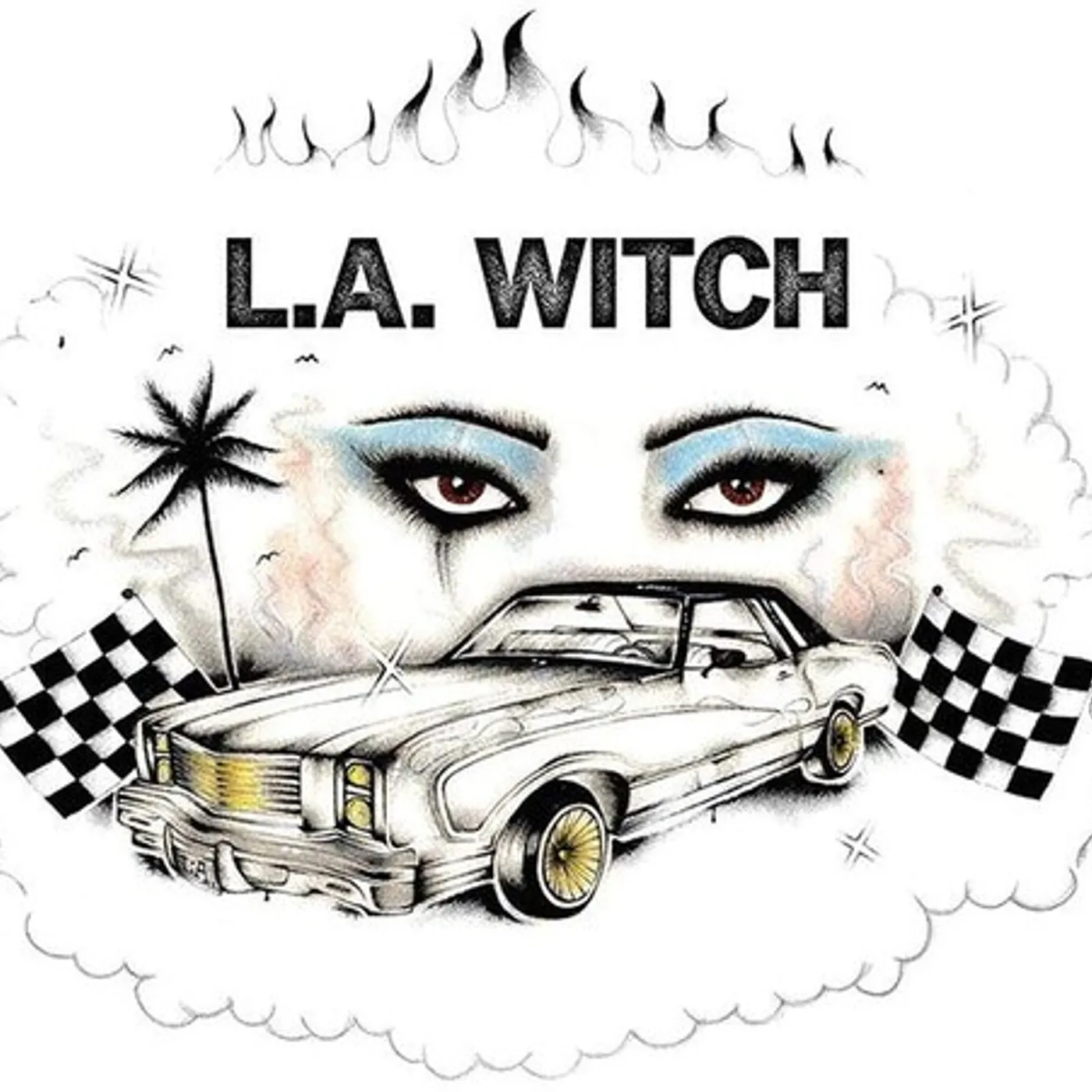 L.A. WITCH (ELECTRIC BLUE) Vinyl Record