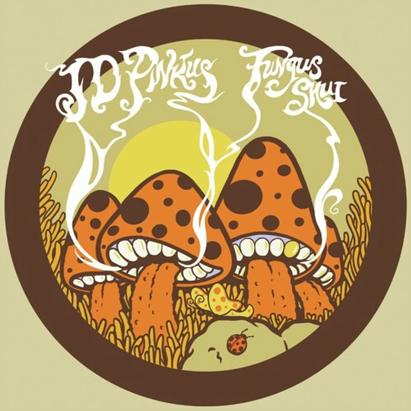 JD Pinkus Fungus Shui (Orange Sunshine) Vinyl Record