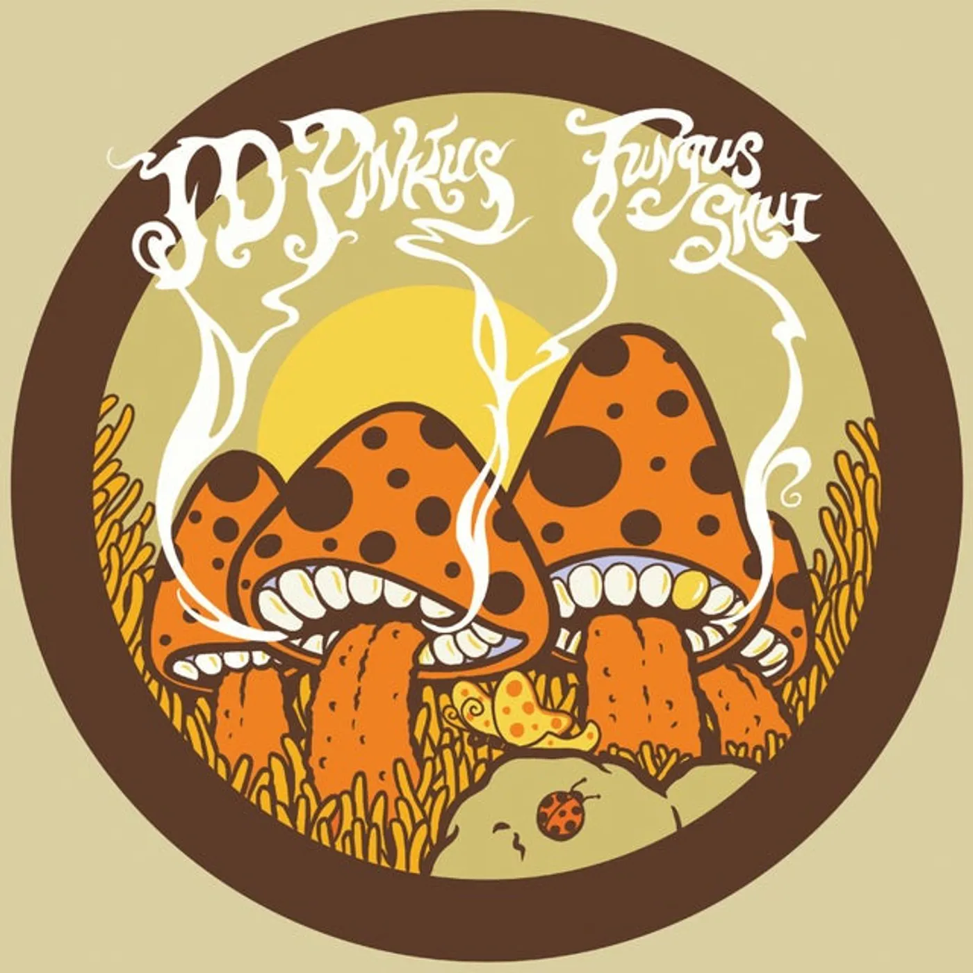 JD Pinkus Fungus Shui (Orange Sunshine) Vinyl Record