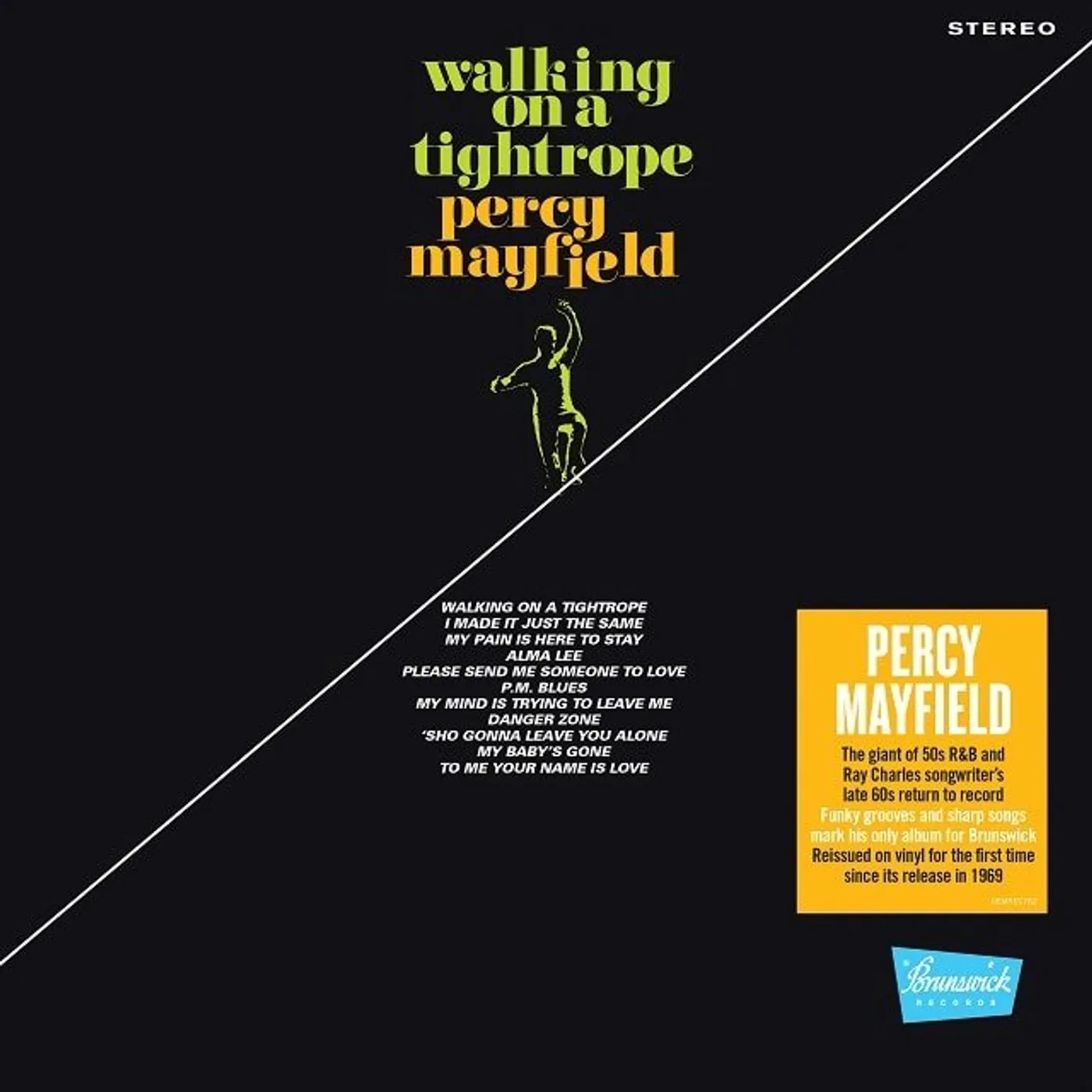 Percy Mayfield Walking on a Tightrope Vinyl Record