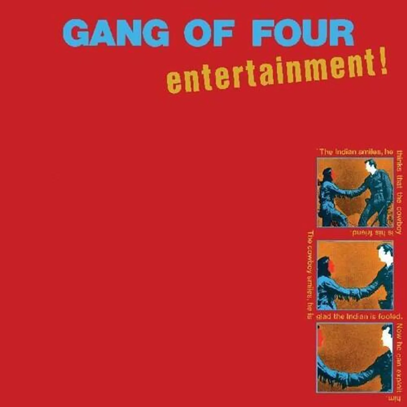 Gang Of Four ENTERTAINMENT Vinyl Record