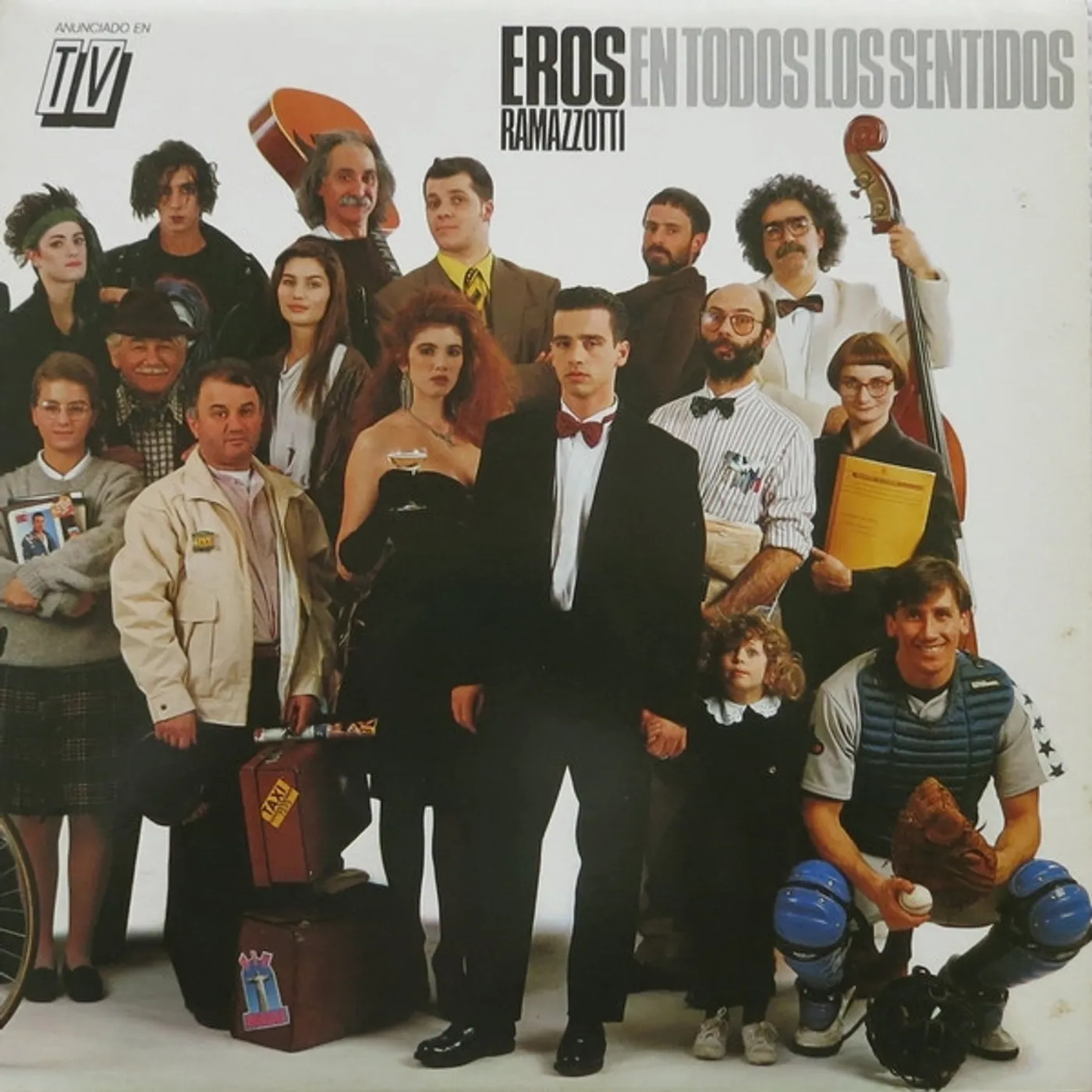 Eros Ramazzotti En Todos Los Sentidos Vinyl Record