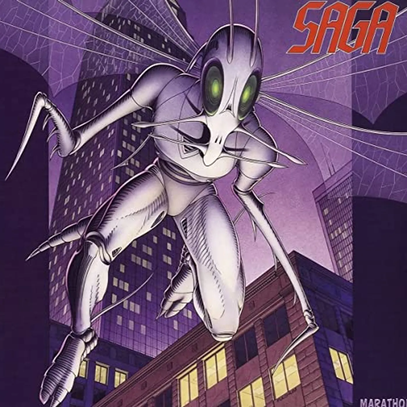 Saga Marathon Vinyl Record