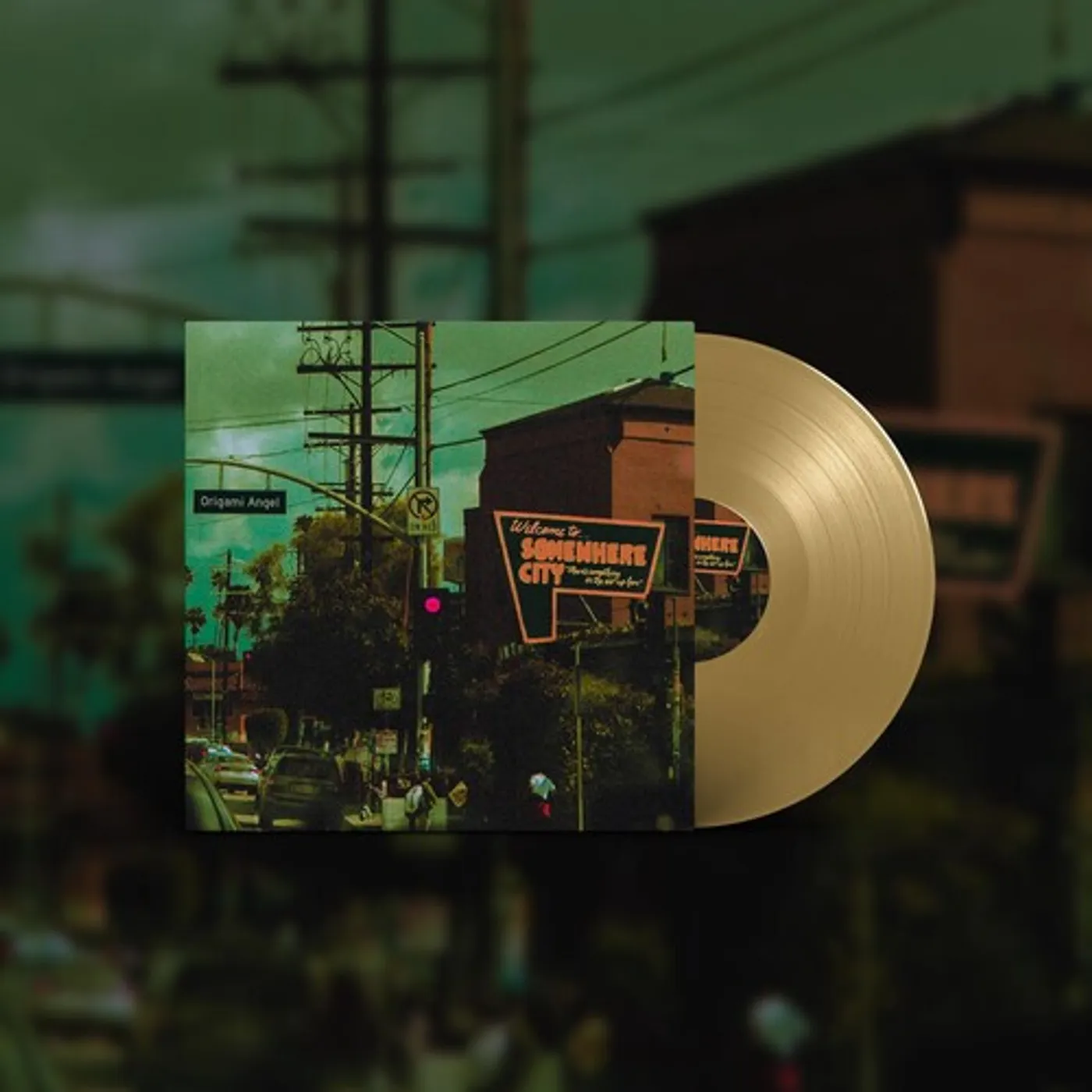 Origami Angel Somewhere City Vinyl Record