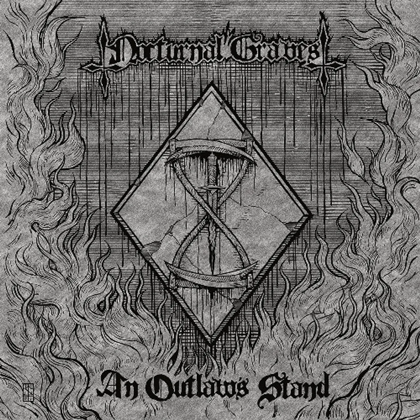 Nocturnal Graves An Outlaw's Stand Vinyl Record