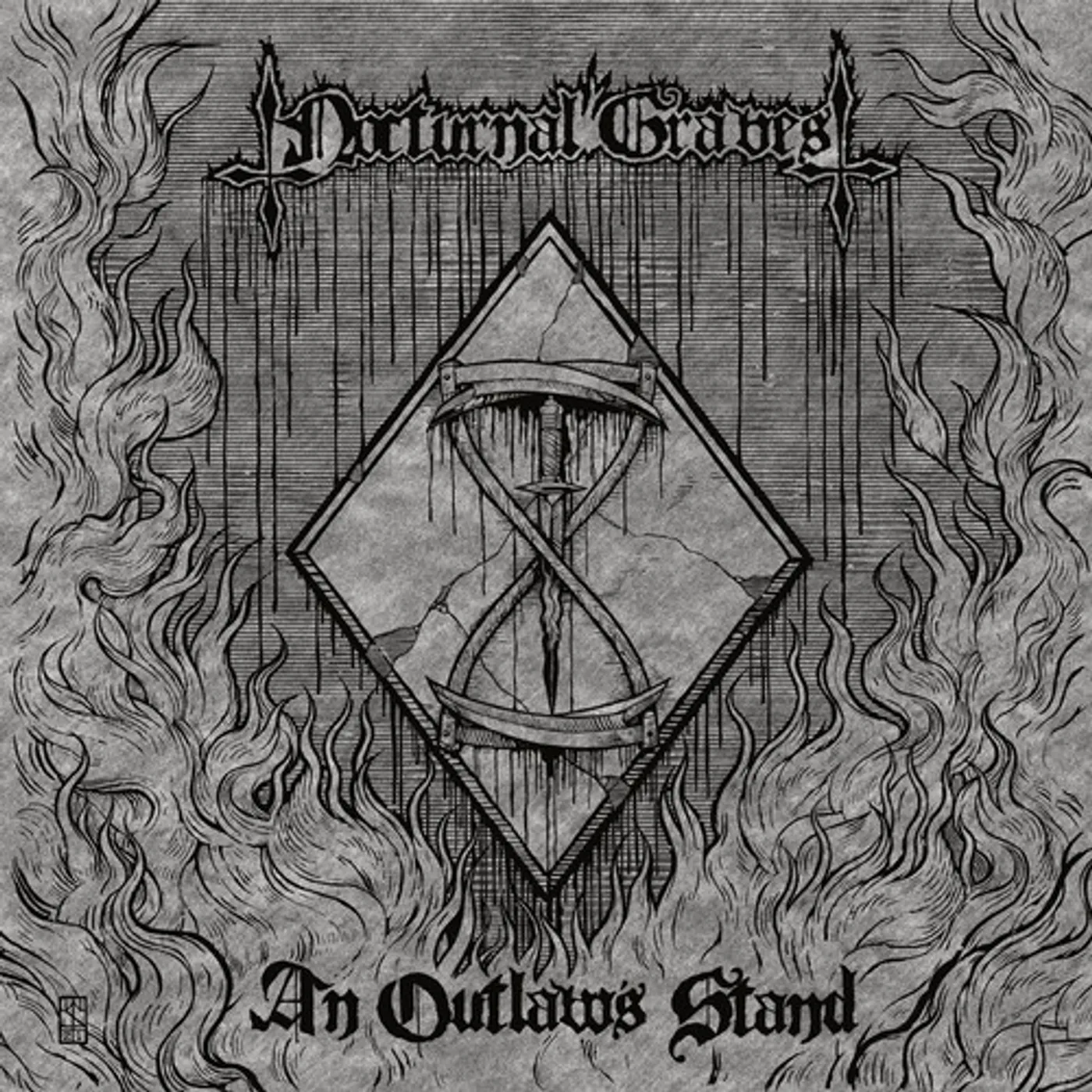 Nocturnal Graves AN OUTLAW'S STAND CD