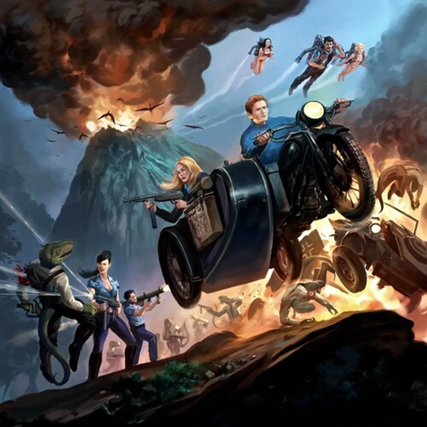 Dario Russo DANGER 5 (ORIGINAL SERIES SOUNDTRACK) Vinyl Record