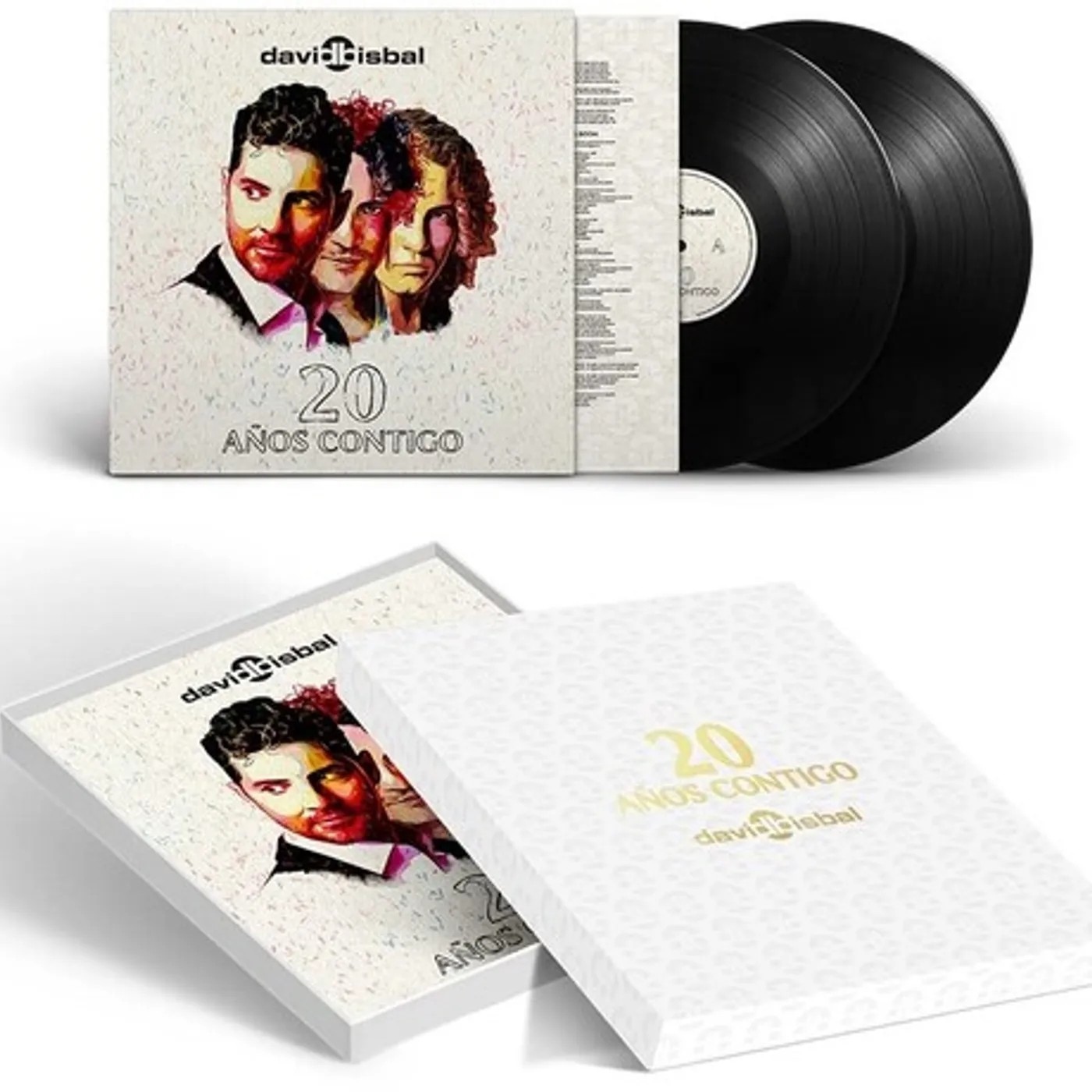 David Bisbal 20 ANOS CONTIGO (21) Vinyl Record