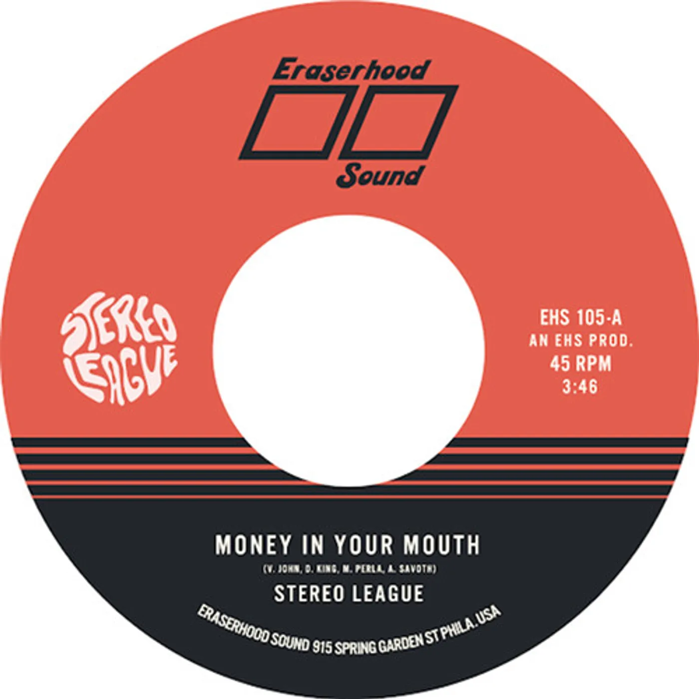 Stereo League MONEY IN YOUR MOUTH / MISS ME (COKE BOTTLE CLEAR) Vinyl Record