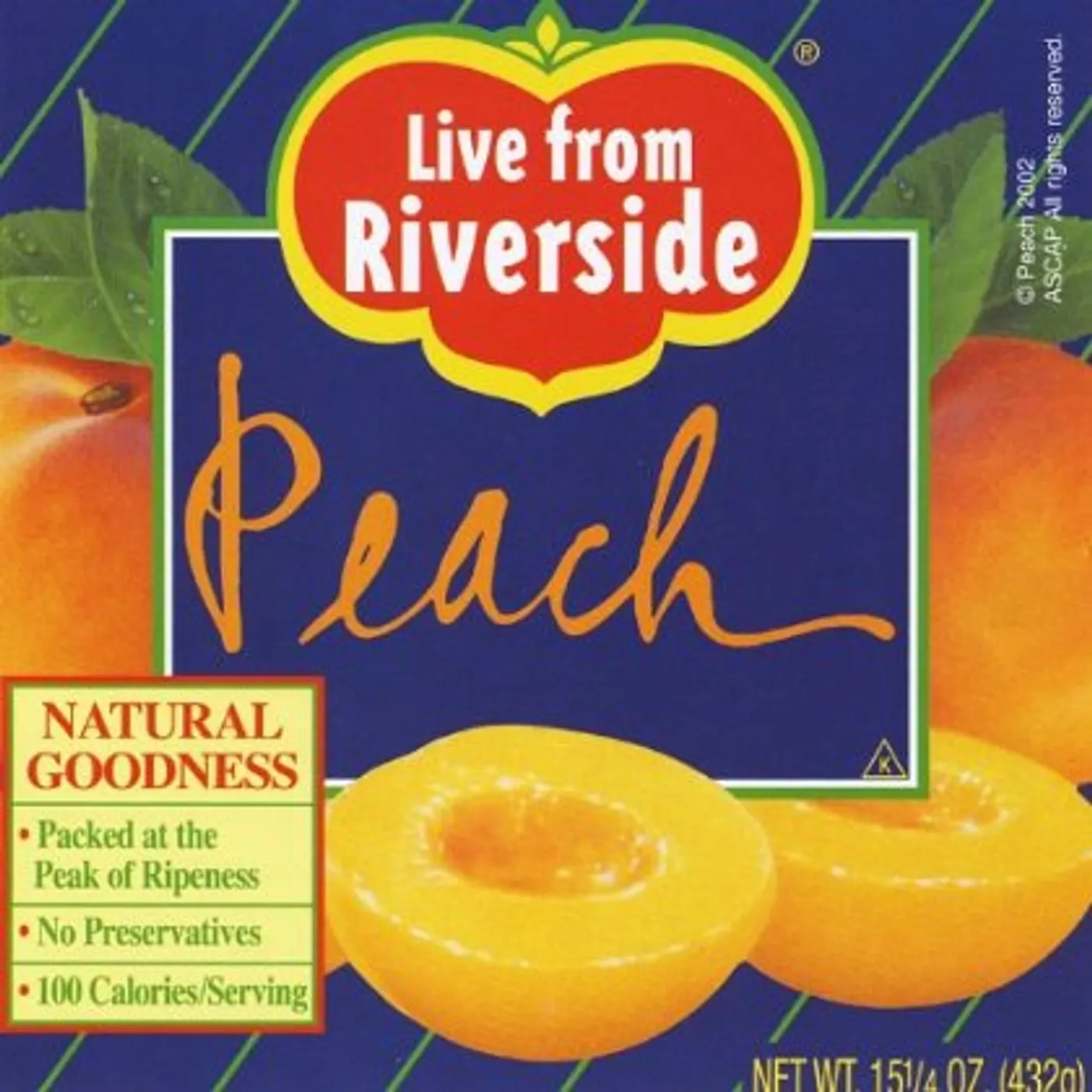 Peach LIVE FROM RIVERSIDE CD