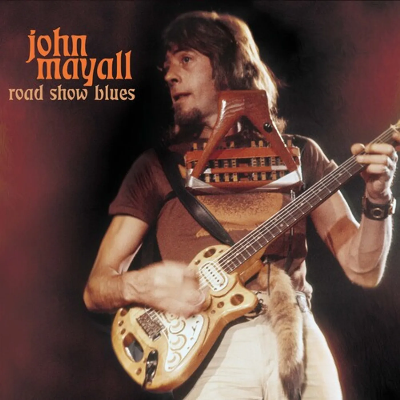 John Mayall ROAD SHOW BLUES (RED MARBLE) Vinyl Record