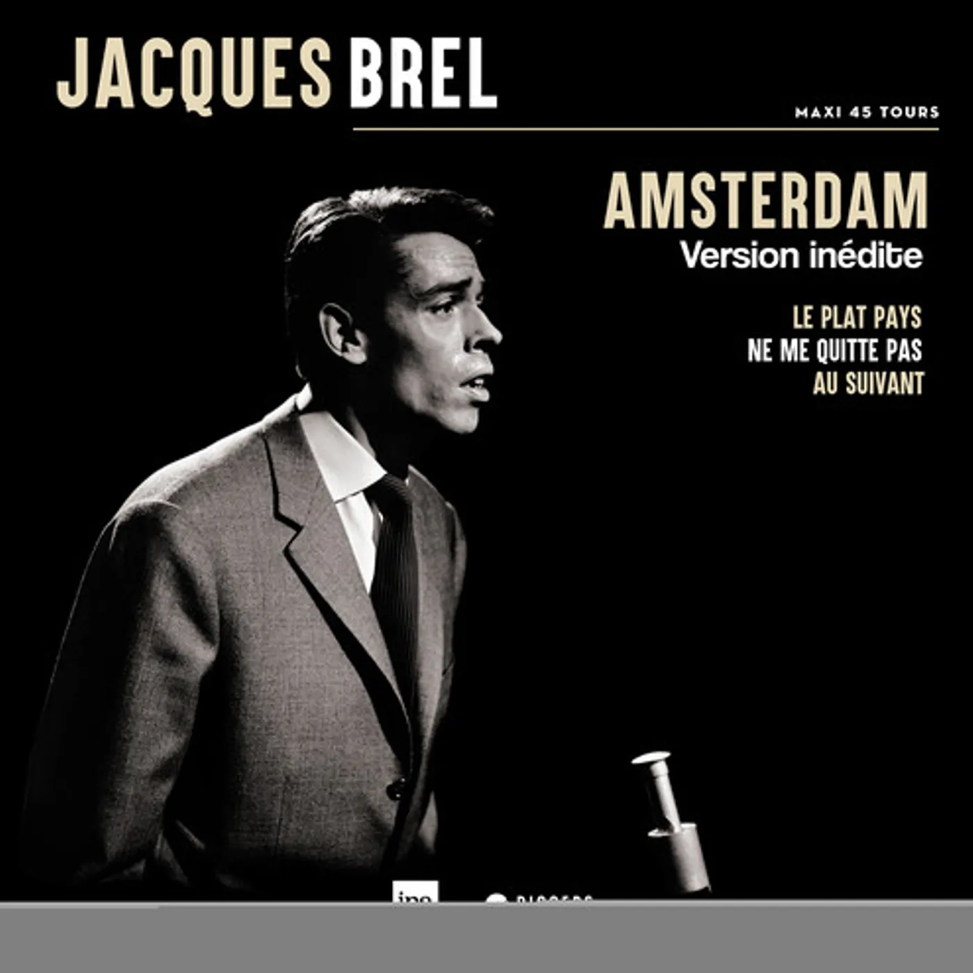 Jacques Brel AMSTERDAM (BEIGE EDITION) Vinyl Record