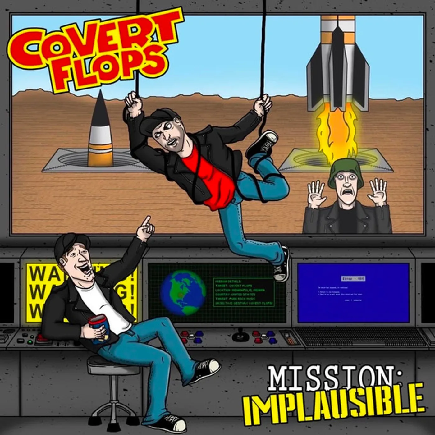 Covert Flops Mission: Implausible Vinyl Record
