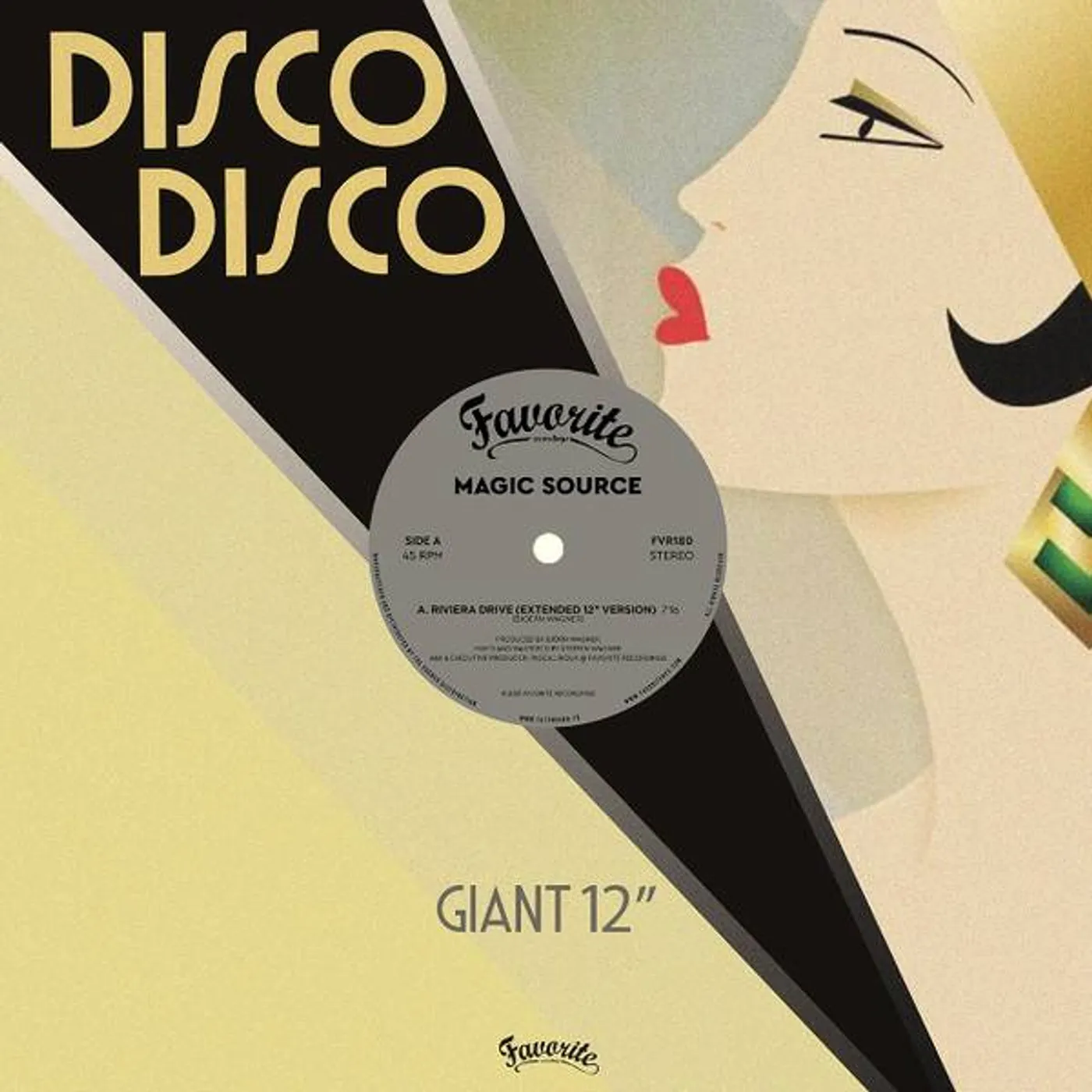 Magic Source Riviera Drive / Genius of Love Vinyl Record