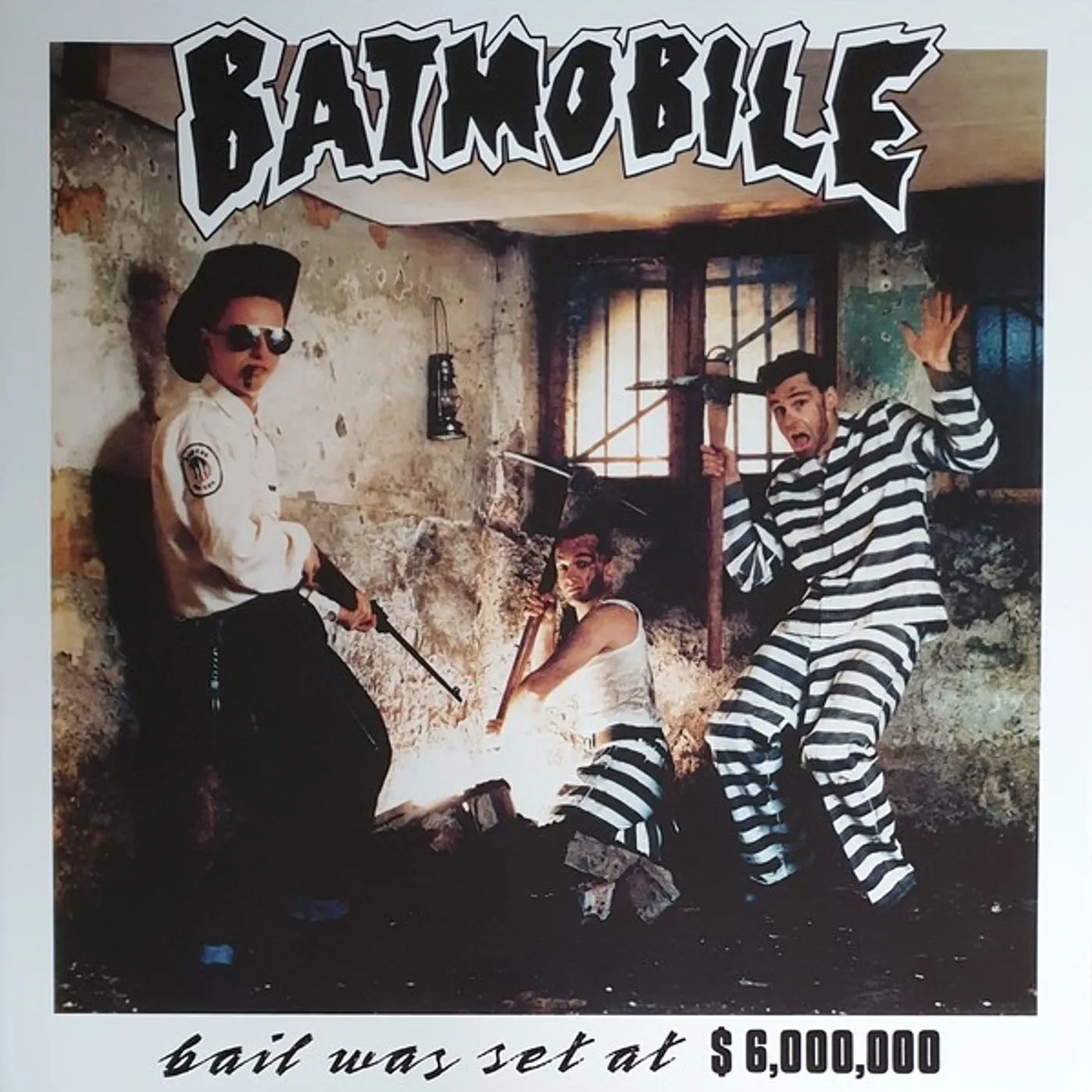 Batmobile Bail Was Set At $6,000,000 (Red & Black Marbled) Vinyl Record