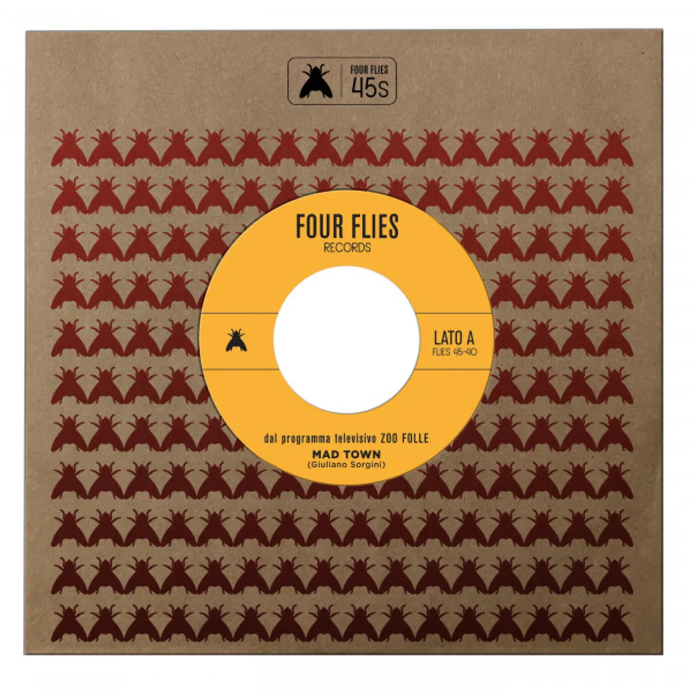 Giuliano Sorgini Mad Town / Ultima Caccia Vinyl Record