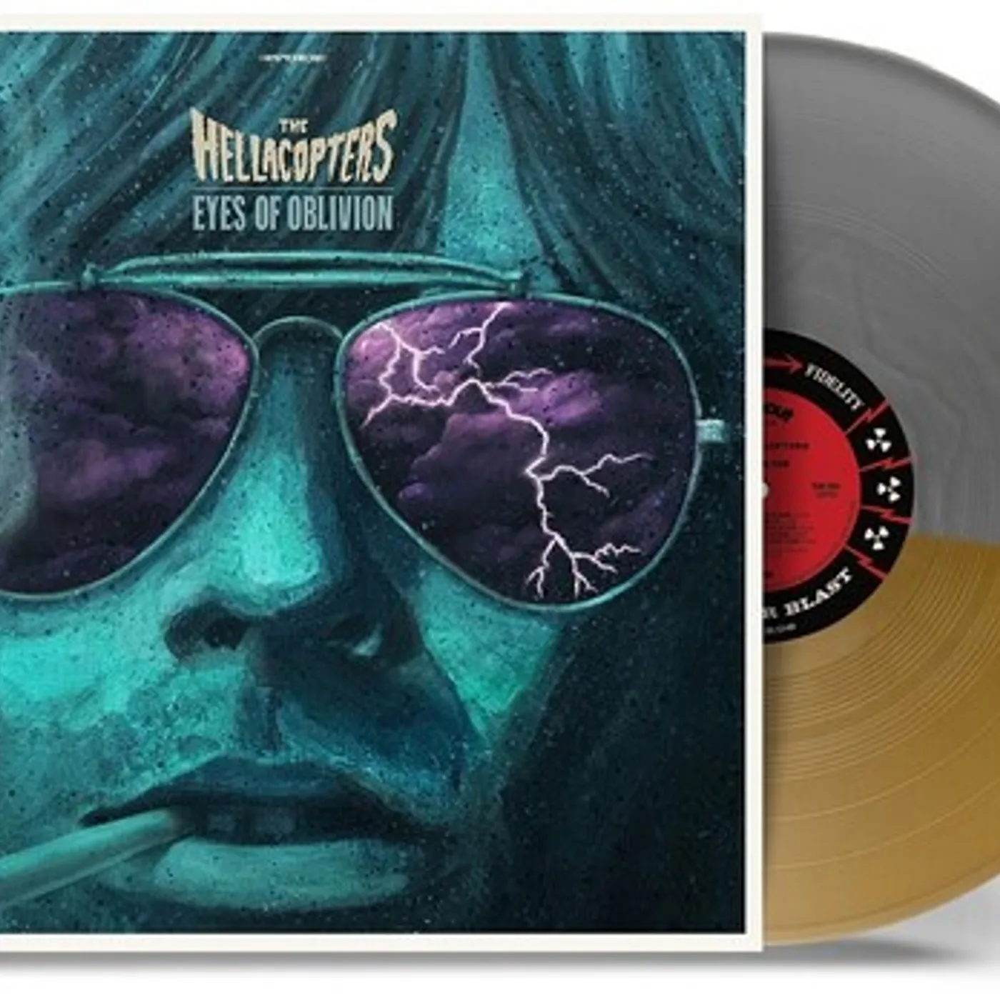 The Hellacopters Eyes Of Oblivion (Silver & Gold) Vinyl Record