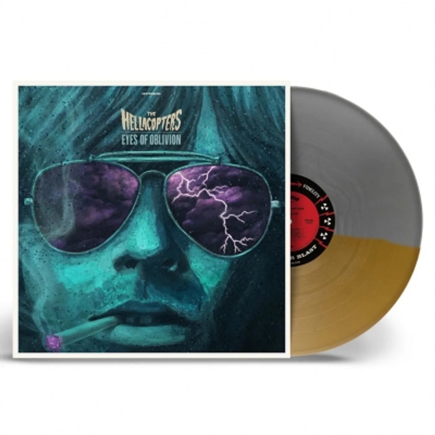 The Hellacopters Eyes Of Oblivion (Silver & Gold) Vinyl Record